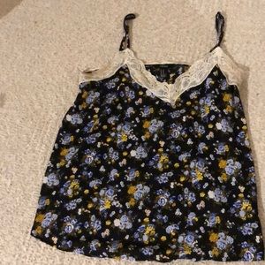 Forever 21 blouse with floral print